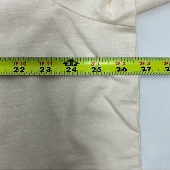 d & co. Essentials Women’s Pullover Top Sz 2X Cream Color Long Sleeves Stretch - Picture 9 of 11